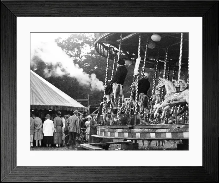 Framed Print : St. Annes Fair probably 1920s Framed Print : St. Annes Fair probably 1920s