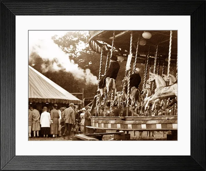Framed Print : Fairground ride in St. Annes Framed Print : Fairground ride in St. Annes