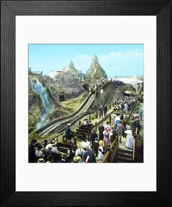Framed Print : Scenic Railway at the Franco-British Exhibition Framed Print : Scenic Railway at the Franco-British Exhibition