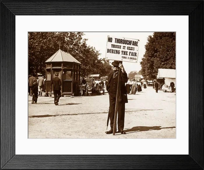 Framed Print : St Giles fair, Oxford Framed Print : St Giles fair, Oxford