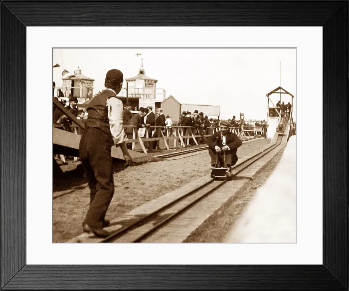 Framed Print : Early fairground ride Framed Print : Early fairground ride