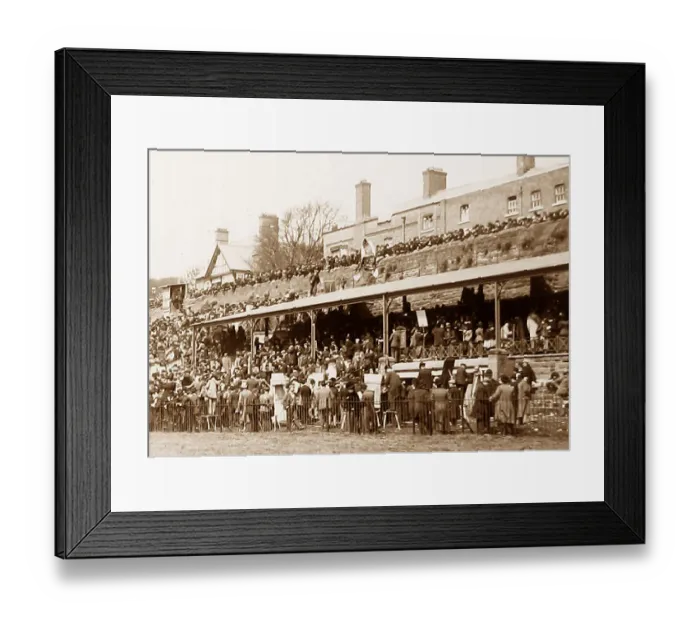 Framed Print : Chester Races in 1899
