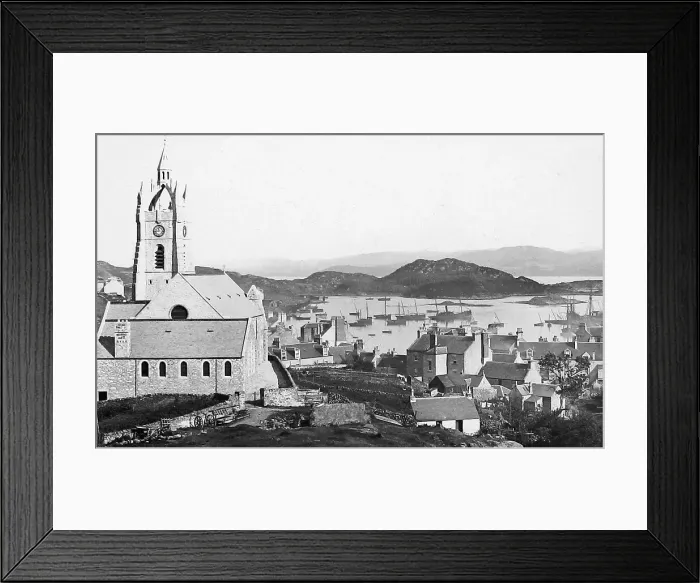 Framed Print : Tarbert, Loch Fyne, Scotland, Victorian period Framed Print : Tarbert, Loch Fyne, Scotland, Victorian period