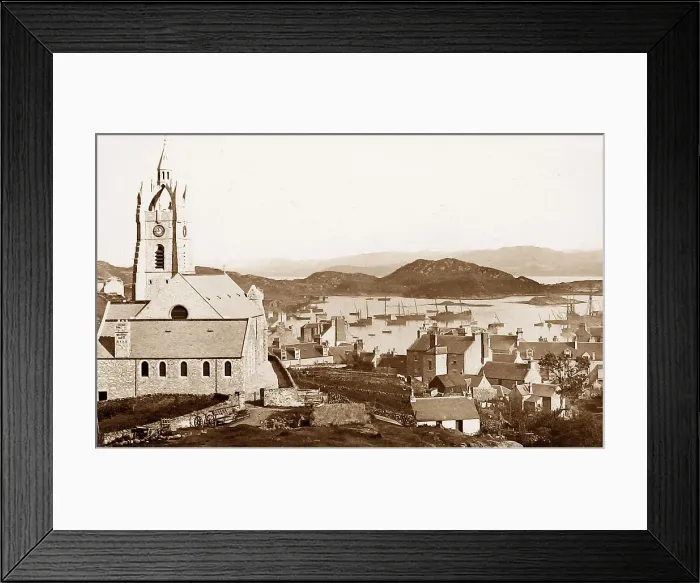 Framed Print : Tarbert, Loch Fyne, Scotland, Victorian period Framed Print : Tarbert, Loch Fyne, Scotland, Victorian period