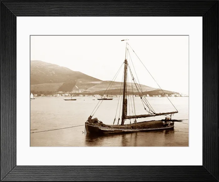 Framed Print : Strone near Dunoon Victorian period Framed Print : Strone near Dunoon Victorian period