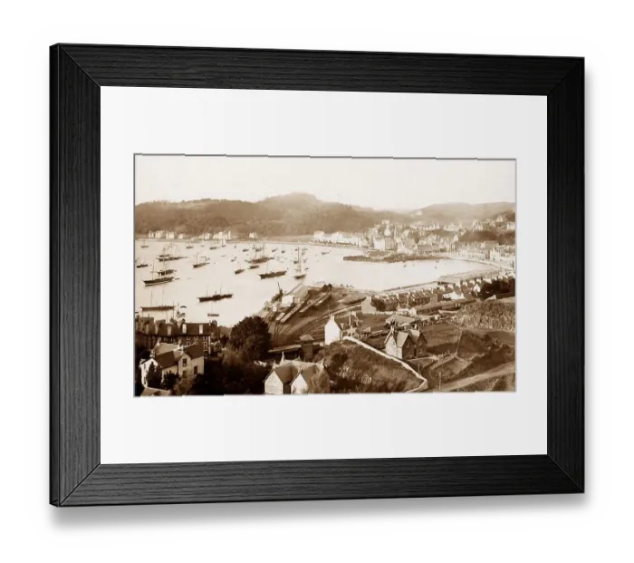 Framed Print : Oban Victorian period Framed Print : Oban Victorian period