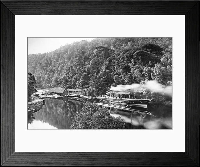 Framed Print : Loch Katrine Victorian period Framed Print : Loch Katrine Victorian period
