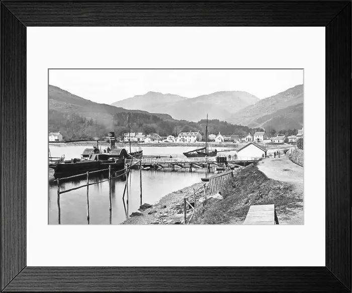 Framed Print : Lochgoilhead, Scotland, Victorian period Framed Print : Lochgoilhead, Scotland, Victorian period