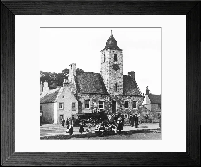 Framed Print : Culross Victorian period Framed Print : Culross Victorian period