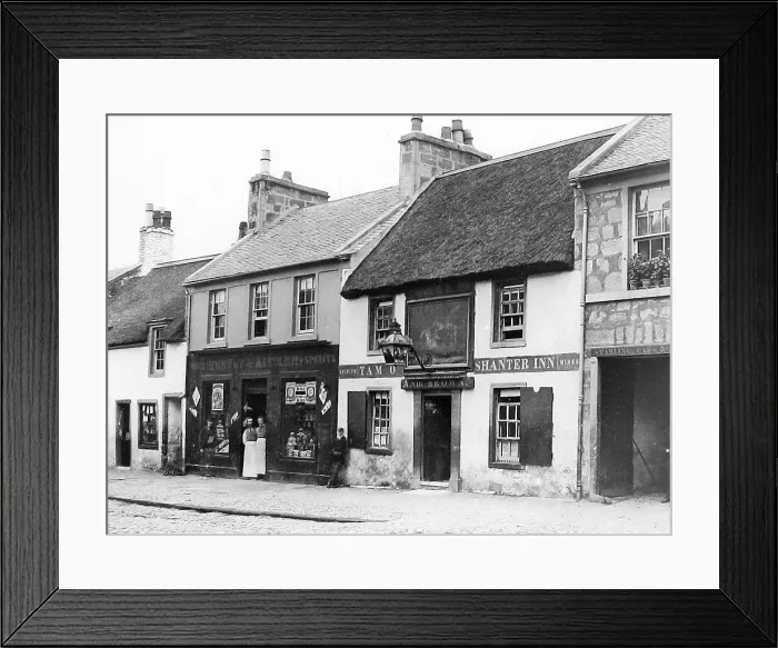 Framed Print : Ayr Tam O'Shanter Inn Victorian period Framed Print : Ayr Tam O'Shanter Inn Victorian period