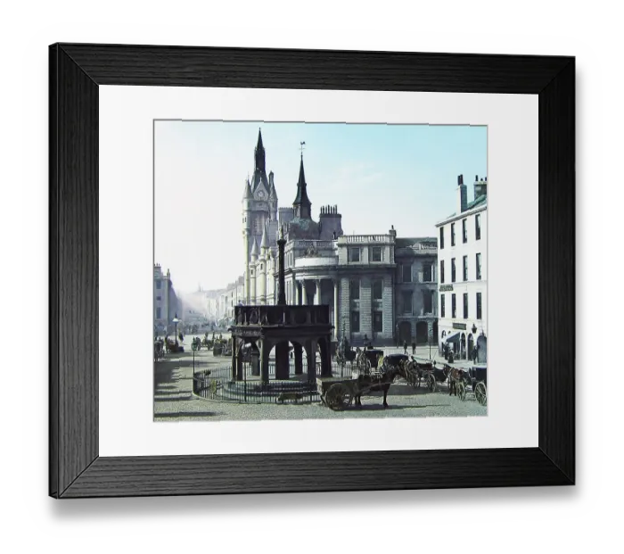 Framed Print : Castle Street, Aberdeen Framed Print : Castle Street, Aberdeen