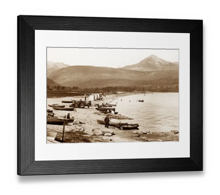 Framed Print : Brodick Bay and Goatfell, Isle of Arran Framed Print : Brodick Bay and Goatfell, Isle of Arran