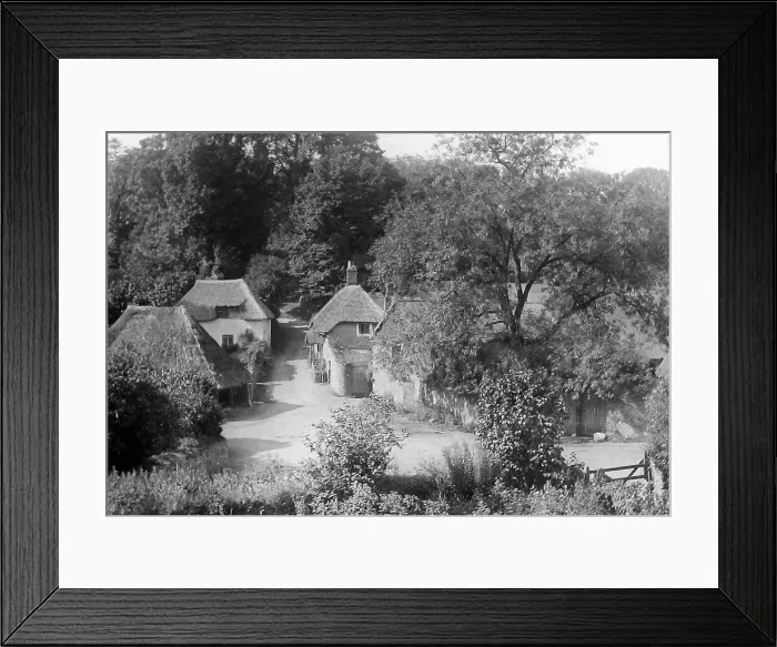 Framed Print : Cockington Victorian period Framed Print : Cockington Victorian period