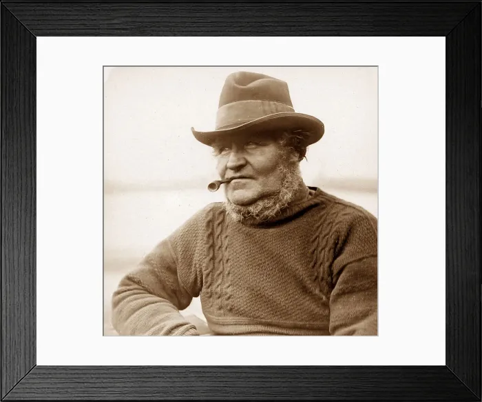 Framed Print : A Whitby Skipper Victorian period Framed Print : A Whitby Skipper Victorian period