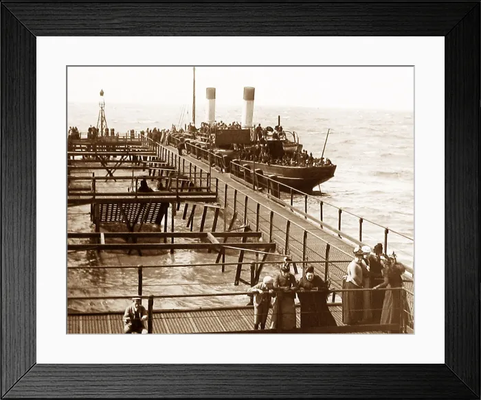 Framed Print : North Pier, Blackpool in 1890 Framed Print : North Pier, Blackpool in 1890