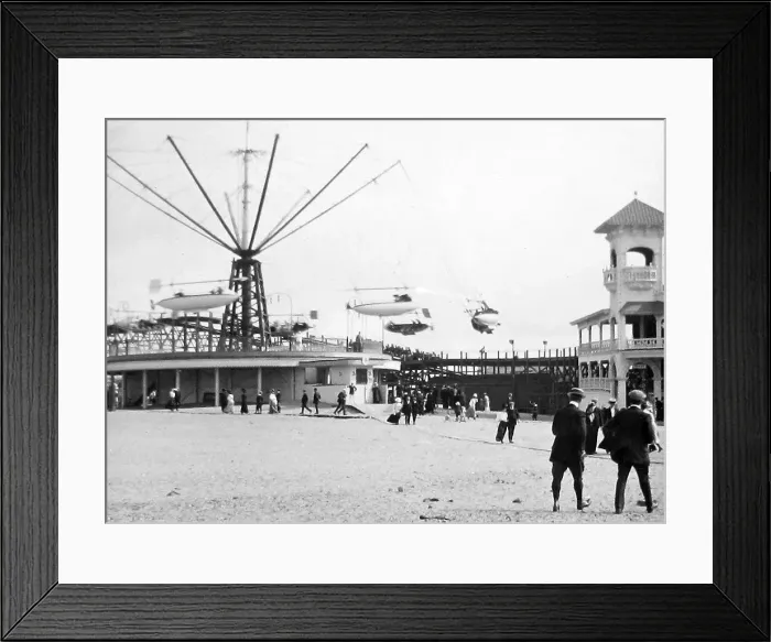 Framed Print : Blackpool Pleasure Beach Framed Print : Blackpool Pleasure Beach