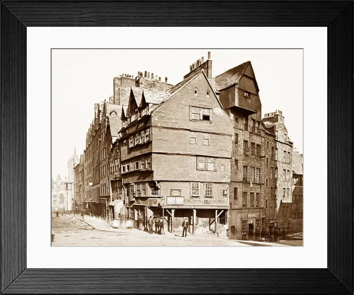 Framed Print : West Bow, Edinburgh Framed Print : West Bow, Edinburgh