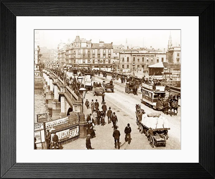 Framed Print : Horse bus, Glasgow Framed Print : Horse bus, Glasgow