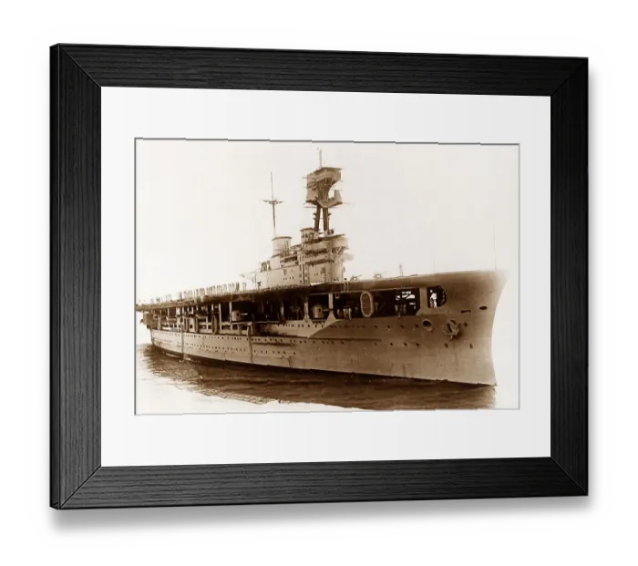 Framed Print : Royal Navy HMS Eagle Framed Print : Royal Navy HMS Eagle