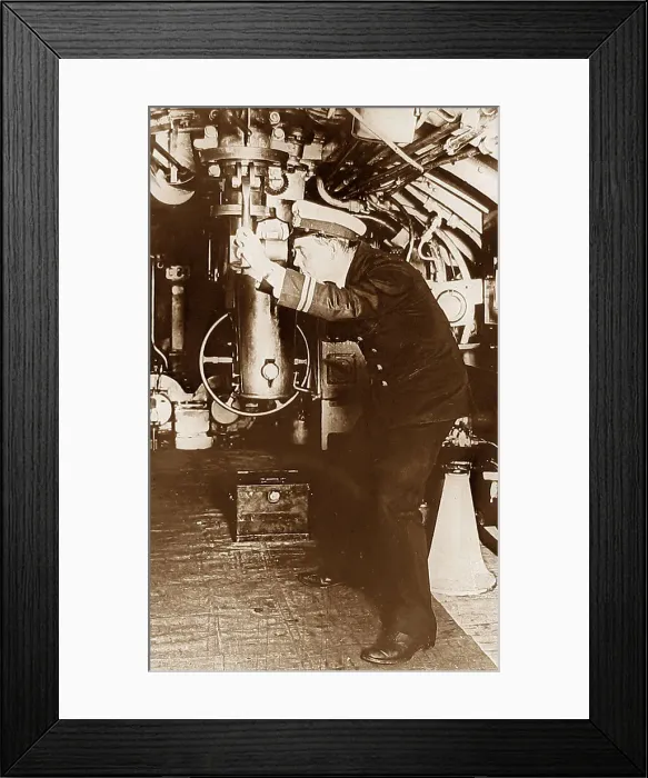 Framed Print : Royal Navy British Submarine periscope Framed Print : Royal Navy British Submarine periscope