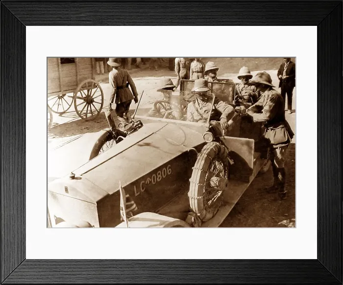 Framed Print : General Allenby leaving Damascus Framed Print : General Allenby leaving Damascus
