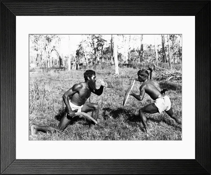 Framed Print : Aborigines New South Wales Australia Victorian period