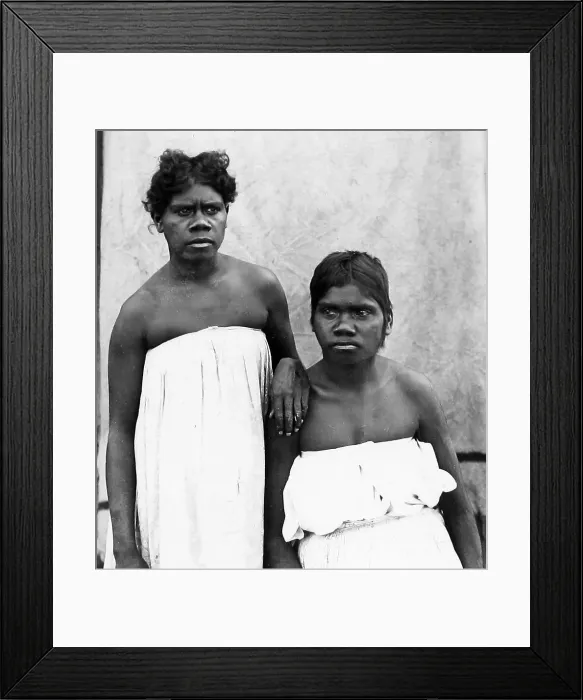 Framed Print : Aborigines New South Wales Australia Victorian period Framed Print : Aborigines New South Wales Australia Victorian period