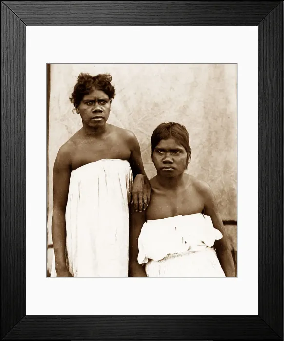 Framed Print : Aborigines New South Wales Australia Victorian period Framed Print : Aborigines New South Wales Australia Victorian period