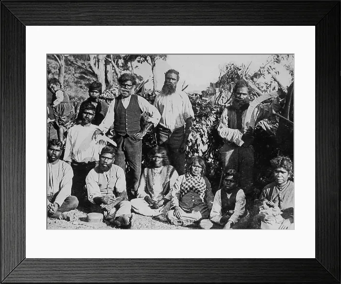 Framed Print : Aborigines Victoria Australia Victorian period Framed Print : Aborigines Victoria Australia Victorian period