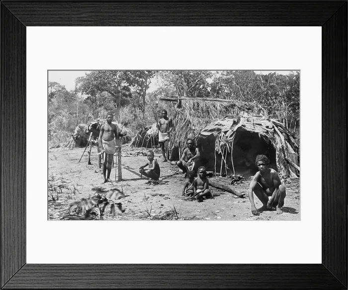 Framed Print : Aborigines Queensland Australia Victorian period Framed Print : Aborigines Queensland Australia Victorian period
