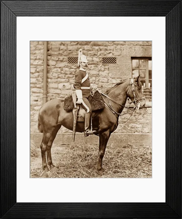 Framed Print : 6th Dragoon Guards - Review Order - Victorian period Framed Print : 6th Dragoon Guards - Review Order - Victorian period