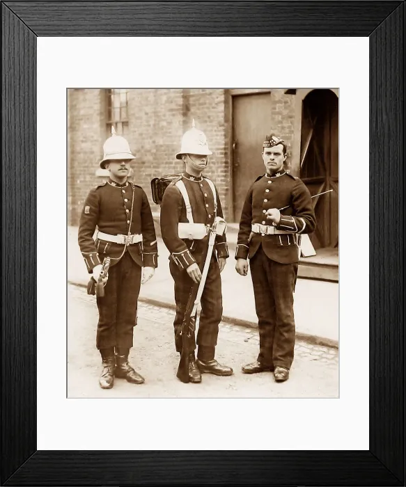 Framed Print : Royal Scots Guards Victorian period Framed Print : Royal Scots Guards Victorian period