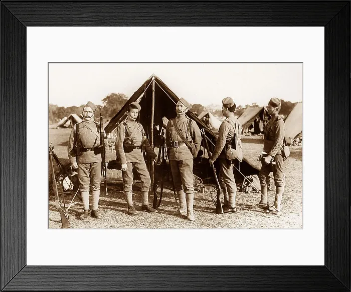Framed Print : 38th Gharwal Rifles, British Army Framed Print : 38th Gharwal Rifles, British Army