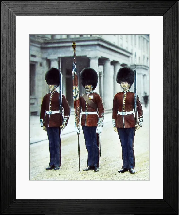 Framed Print : Coldstream Guards Victorian period Framed Print : Coldstream Guards Victorian period