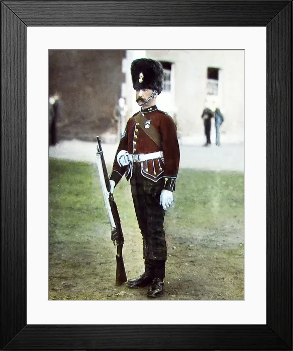Framed Print : Royal Scots Fusiliers Victorian period Framed Print : Royal Scots Fusiliers Victorian period