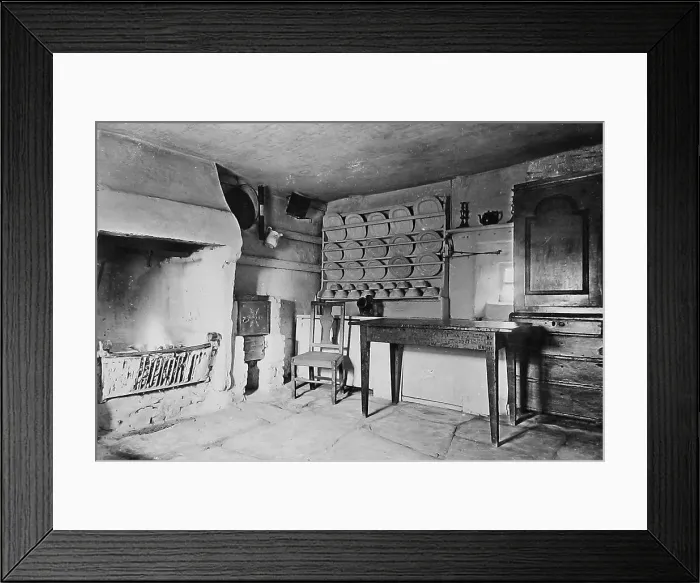 Framed Print : Ayr Robert Burns Kitchen Victorian period Framed Print : Ayr Robert Burns Kitchen Victorian period