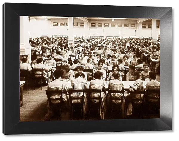 Port Sunlight - Girls dining room - early 1900s