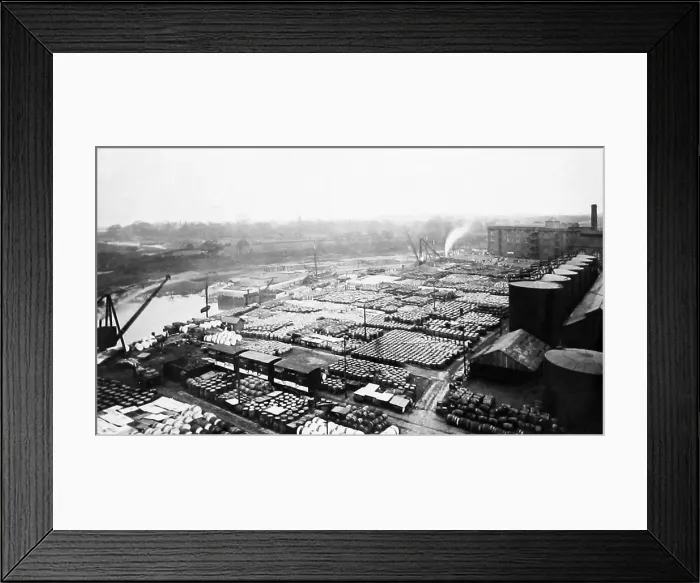 Framed Print : The Wharf, Port Sunlight soap factory, Wirral Framed Print : The Wharf, Port Sunlight soap factory, Wirral