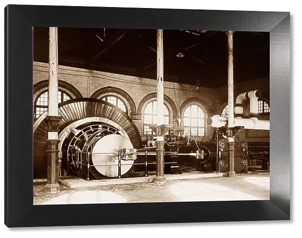 Port Sunlight - steam engine - early 1900s