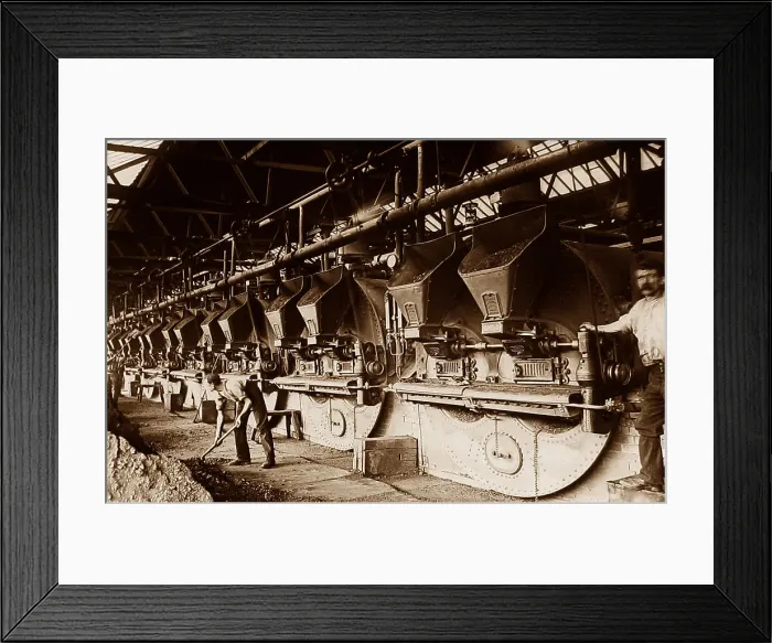 Framed Print : Port Sunlight - boiler room - early 1900s Framed Print : Port Sunlight - boiler room - early 1900s