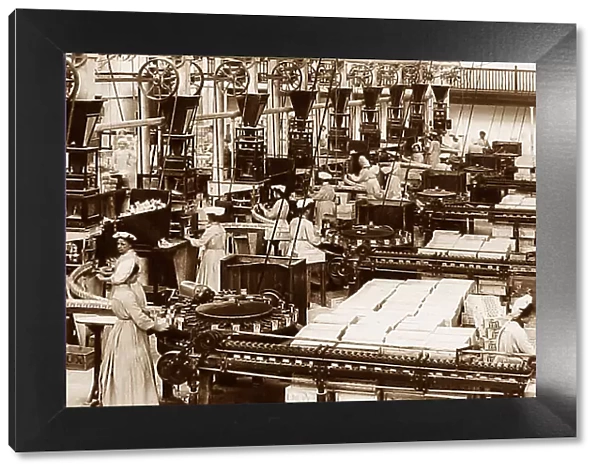 Port Sunlight - automatic packing - early 1900s