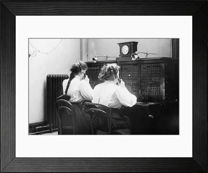 Framed Print : Telphone switchboard, Port Sunlight soap factory, Wirral Framed Print : Telphone switchboard, Port Sunlight soap factory, Wirral