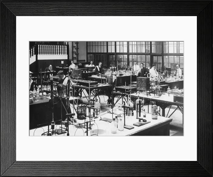 Framed Print : The Laboratory, Port Sunlight soap factory, Wirral Framed Print : The Laboratory, Port Sunlight soap factory, Wirral