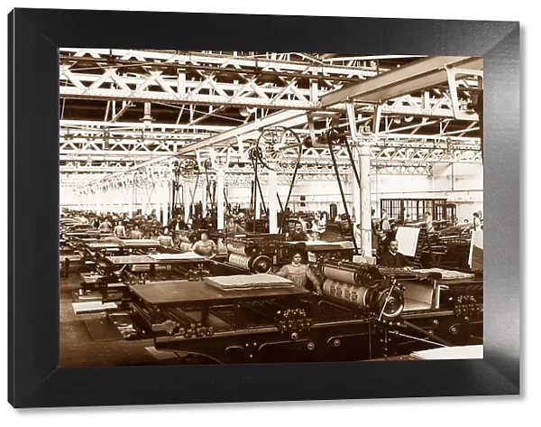 Port Sunlight - Printing Department - early 1900s