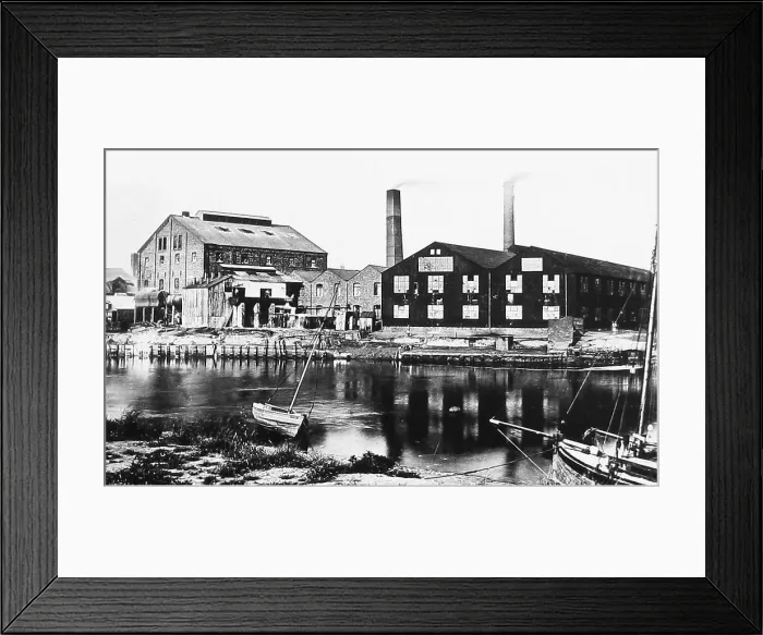 Framed Print : Warrington Sunlight Soap factory prior to moving Framed Print : Warrington Sunlight Soap factory prior to moving