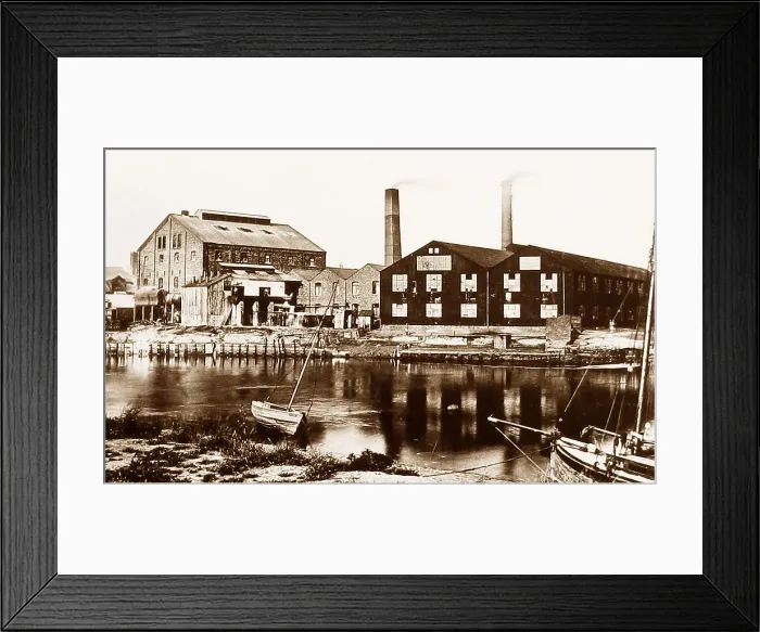 Framed Print : Sunlight soap factory at Warrington Framed Print : Sunlight soap factory at Warrington