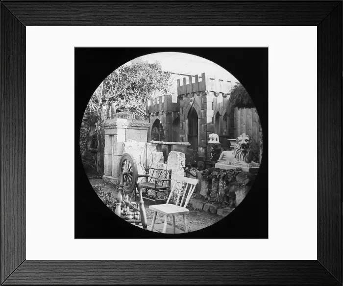 Framed Print : Ballyclare Baird's Pleasure Gardens early 1900s Framed Print : Ballyclare Baird's Pleasure Gardens early 1900s