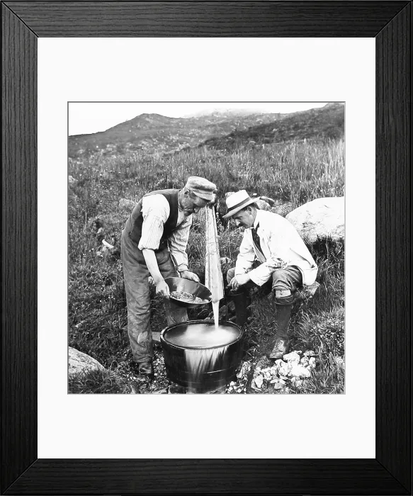 Framed Print : Welsh gold prosepctors Framed Print : Welsh gold prosepctors