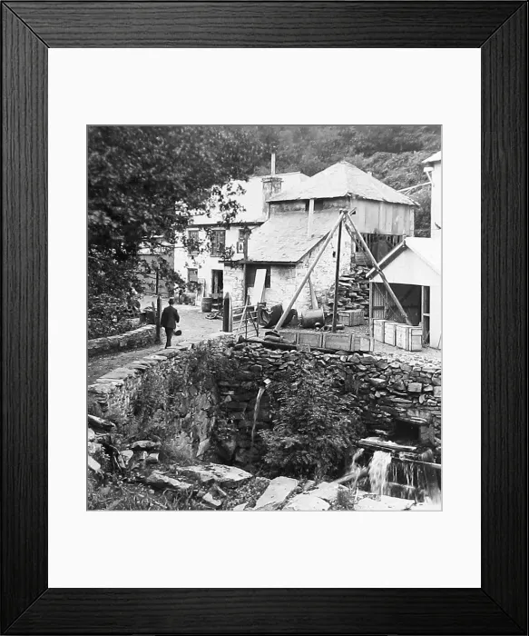 Framed Print : Clogau St Davids gold mine near Bontddu, Wales Framed Print : Clogau St Davids gold mine near Bontddu, Wales