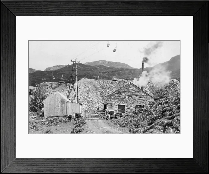 Framed Print : Clogau St Davids gold mine near Bontddu, Wales Framed Print : Clogau St Davids gold mine near Bontddu, Wales